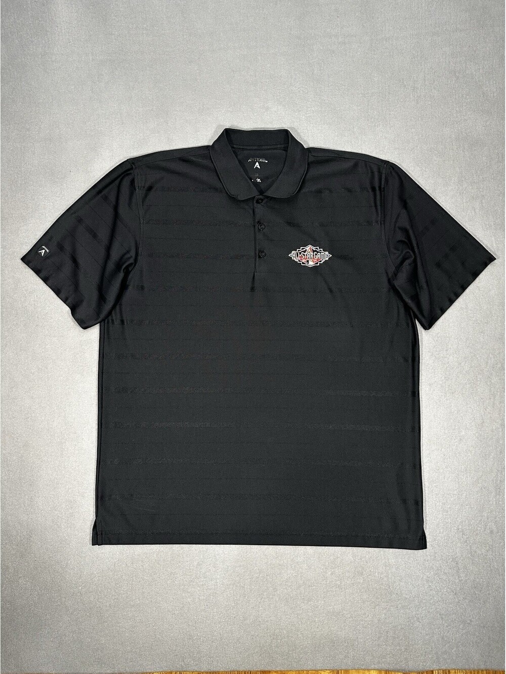 Antigua MLB All-Star Game 2011 Black Polo Shirt Men’s Large Golf Performance